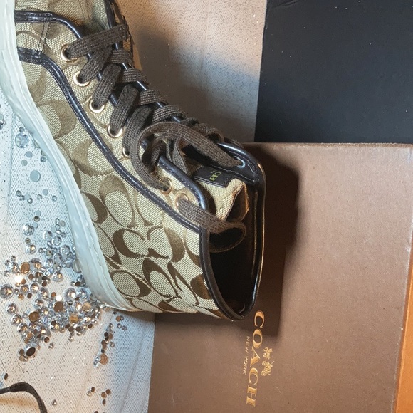 Authentic Coach “Rebecka” high top Athletics - Picture 14 of 16